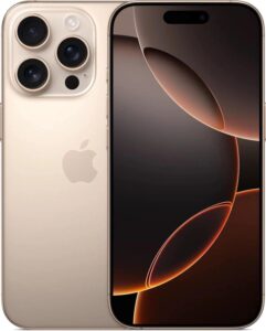 Купить Смартфон Apple A3294 iPhone 16 Pro 128Gb бежевый титан моноблок 3G 4G 2Sim 6.3" 1206x2622 iOS 18 48Mpix 802.11 a/b/g/n/ac/ax/be NFC GPS Protect - 4D-15651145 из реестра по лучшей цене