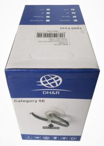 Купить Кабель сетевой Ningbo UTP 4 пары cat.5E solid 0.5мм Cu molded 305м серый - 4D-12355310 из реестра по лучшей цене