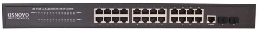 Коммутатор Osnovo SW-72402/L2 (L2) 2SFP управляемый — изображение 2
