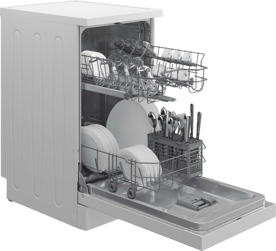 Посудомоечная машина Hotpoint HFS 1C57 белый (узкая) инвертер — изображение 4