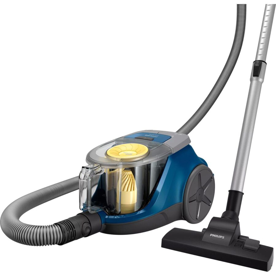 Пылесос Philips/ Пылесос Philips, безмешковый, мощность 850 Вт, 2 насадки, объем пылесборника 1.3 л, цвет синий — изображение 4