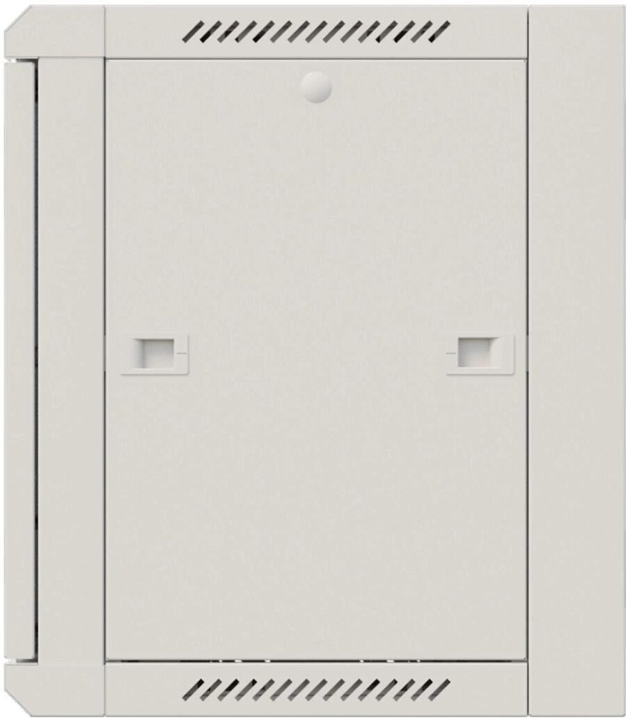 Шкаф коммутационный NTSS Премиум (NTSS-W12U6060FD) настенный 12U 570x600мм пер.дв.металл 60кг серый 500мм 27кг 220град. 635мм IP20 сталь — изображение 3