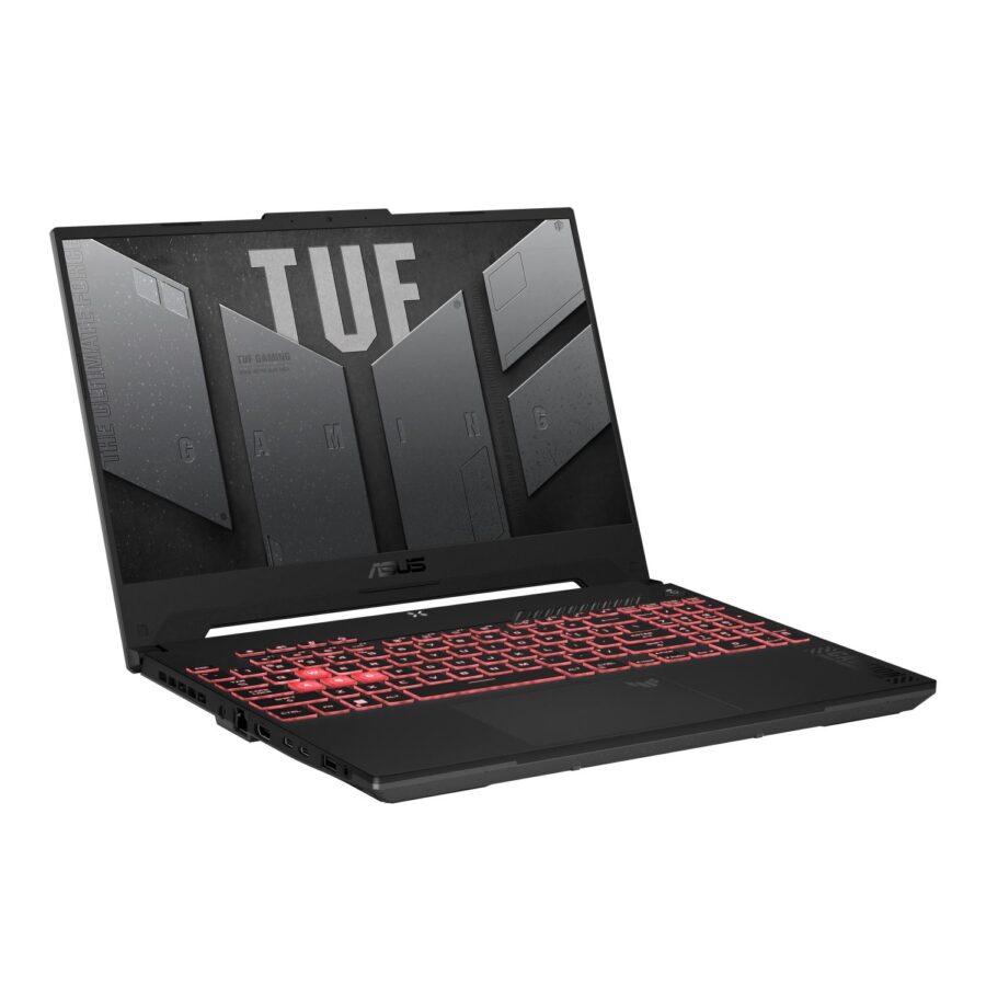 Ноутбук/ ASUS TUF A16 FA607NU-RL064 16"(1920x1200 (матовый, 144Hz) IPS)/AMD Ryzen 5 7535HS(3.3Ghz)/16384Mb/512PCISSDGb/noDVD/Ext:nVidia GeForce RTX4050(6144Mb)/Cam/BT/WiFi/56WHr/war 1y/2.2kg/Mecha Gray/DOS — изображение 3