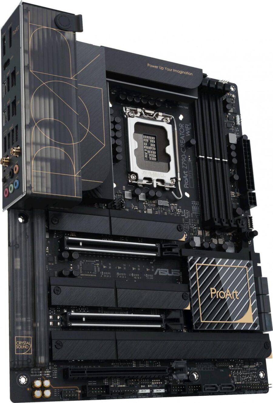 Материнская плата Asus PROART Z790-CREATOR WIFI Soc-1700 Intel Z790 4xDDR5 ATX AC`97 8ch(7.1) 1 x 10Gigabit + 1 x 2.5Gigabit RAID+HDMI+DP — изображение 3