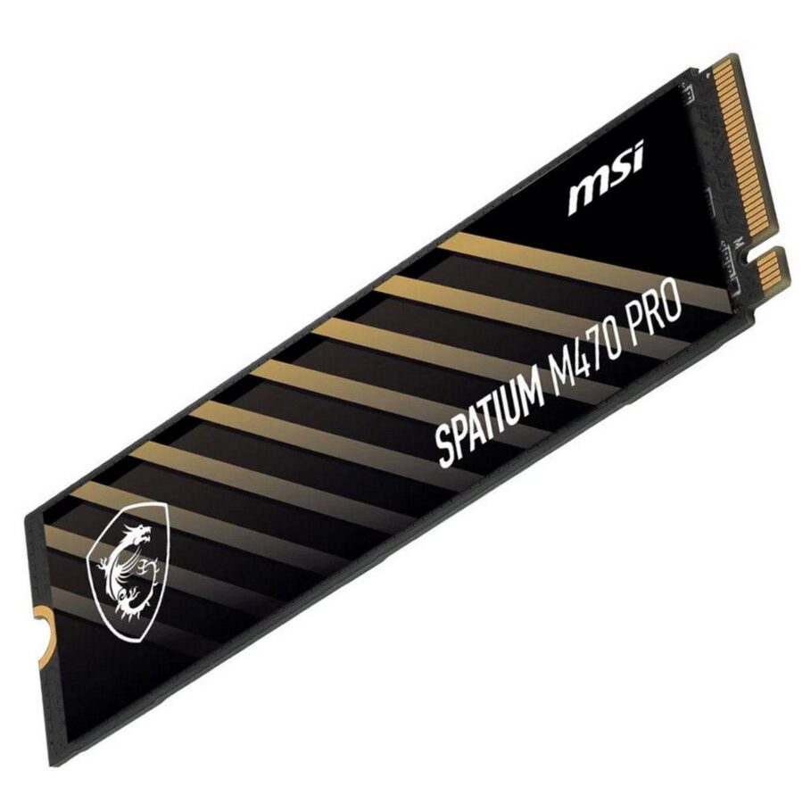 Твердотельный накопитель SSD MSI M.2 2280 2TB SPATIUM M470 PRO Client SSD S78-440Q990-P83, PCIe Gen4x4 with NVMe,  3D TLC, R/ W 5000/ 4400 — изображение 3