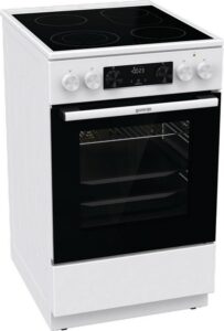 Купить Плита GORENJE/ Стеклокерамическая плита, Цвет: Белый, Материал дверцы: Стеклянная дверца, GentleClose: шарнир с плавным закрыванием дверцы духовки, Тип духовки: Мультифункциональная духовка, Стеклокерамическая варочная панель, Количество конфорок: 4 конфо - 4D-14382700 из реестра по лучшей цене