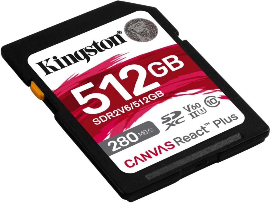 Флеш карта SDXC 512GB Kingston SDR2V6/512GB Canvas React Plus w/o adapter — изображение 2