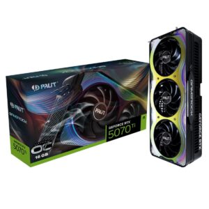 Купить Видеокарта Palit RTX5070Ti GAMEROCK OC 16GB GDDR7 256bit 3xDP HDMI 3FAN RTL - 4D-15634980 из реестра по лучшей цене