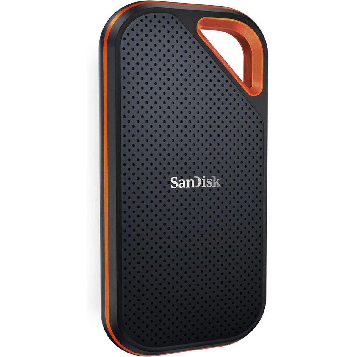 Твердотельный накопитель SSD SanDisk Extreme PRO 4TB Portable SSD - Read/Write Speeds up to 2000MB/s, USB 3.2 Gen 2x2 Forged Aluminum Enclosure, IP 65 resistance and 3-meter drop protection — изображение 2