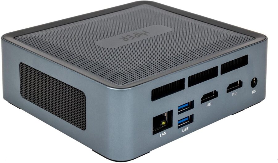 Неттоп Hiper Expertbox ED20 i5 1240P (1.7) 8Gb SSD256Gb Iris Xe без ОС GbitEth WiFi BT 65W черный (ED20-I5124R8N2NSG) — изображение 4