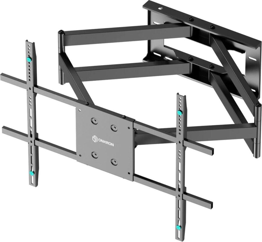 Кронштейн ONKRON/ 42-110" макс 800*600  наклон -5°/+15° поворот ±90° Макс нагрузка 100кг, от стены 103-1030мм черный