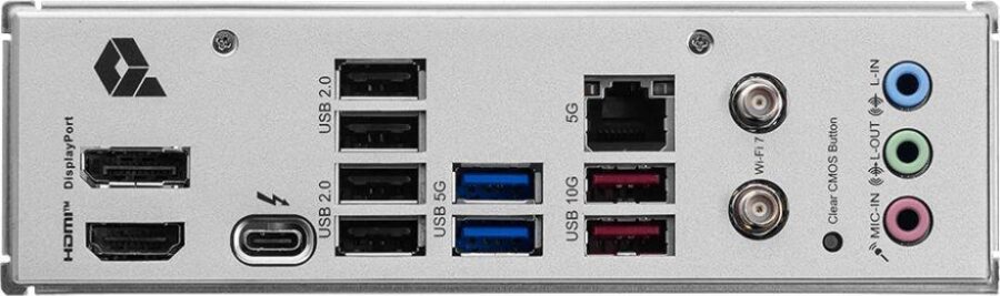 Материнская плата MSI PRO B860-P WIFI Soc-1851 Intel B860 4xDDR5 ATX AC`97 8ch(7.1) 5Gigabit RAID+HDMI+DP — изображение 4