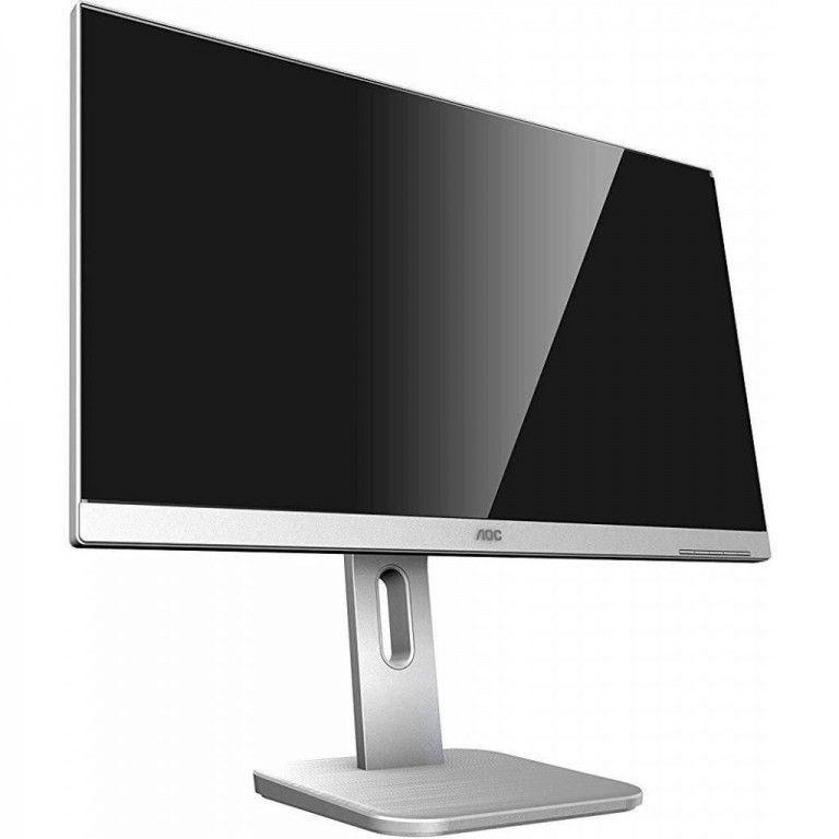 Монитор AOC 24" Professional X24P1/GR серый IPS LED 16:10 DVI HDMI M/M матовая HAS Piv 1000:1 300cd 178гр/178гр 1920x1200 60Hz VGA DP FHD USB 5.5кг — изображение 2