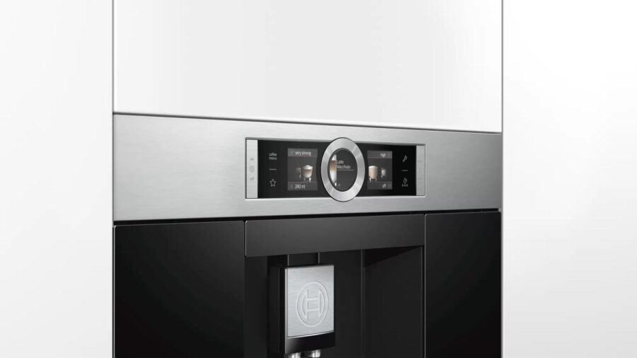 Кофемашина Bosch Serie 8 CTL636ES1 черный/серебристый