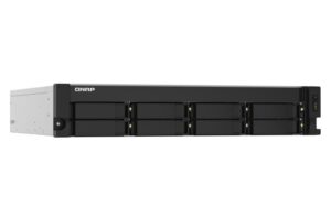 Купить Система хранения данных QNAP SMB 2U/8bay QC 1,7GhzCPU/4Gb(upto16Gb)/upto 20HDD with TL-R1200S-RP/SATA(3,5" 2,5")/ 4xUSB3.2/1xExp.slot/2x2,5Gb 2x10Gb(SFP+)/iSCSI/1xPS/no rail(RAIL-B02)/3YW TS-832PXU-4G-EU-RU - 4D-13752714 из реестра по лучшей цене
