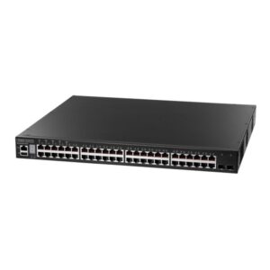 Купить Коммутатор Edge-corE 48 x GE + 2 x 10G SFP+ ports + 1 x expansion slot (for dual 10G SFP+ ports) L3 Stackable Switch, w/ 1 x RJ45 console port, 1 x USB type A storage port, RPU connector, Stack up to 4 units Edge-corE ECS4620-52T - 4D-13290241 из реестра по лучшей цене