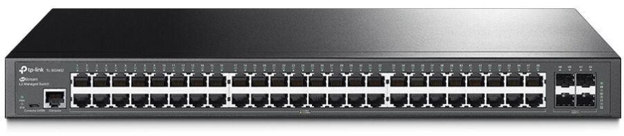 Коммутатор TP-Link SG3452 (L2) 48x1Гбит/с 4SFP управляемый — изображение 3