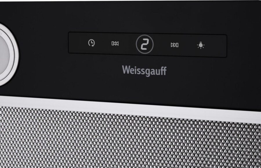 Вытяжка встраиваемая Weissgauff BOX 1200 BL черный управление: сенсорное (1 мотор) — изображение 4