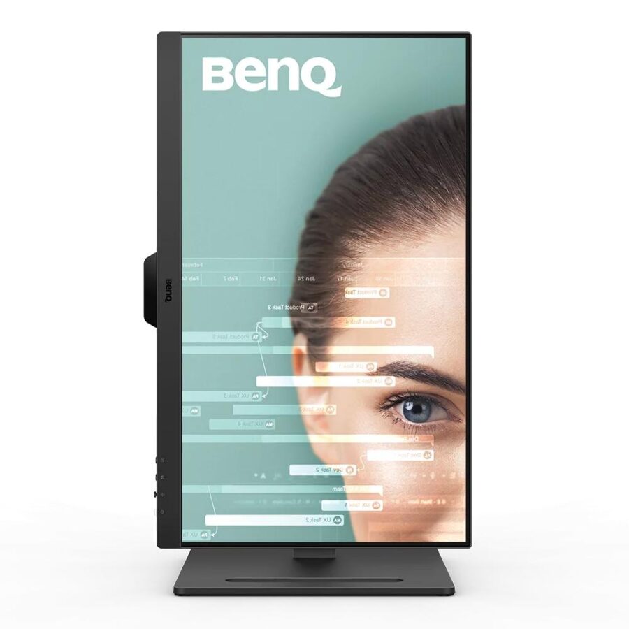 Мониторы/ Benq GW2490T 23.8'', 1920x1080, IPS,  100Hz, 20M:1, 250cd, 5ms, 2*HDMI, DP, Speakers, Height adj 140, Pivot, Flicker-free;Low Blue Light, 3Y, Black — изображение 4
