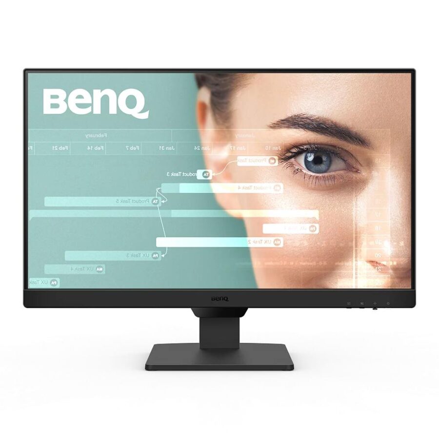 Мониторы/ Benq GW2490E 23.8'', 1920x1080, IPS,  100Hz, 20M:1, 250cd, 5ms, 2*HDMI, DP, Speakers, Flicker-free;Low Blue Light, 3Y, Black