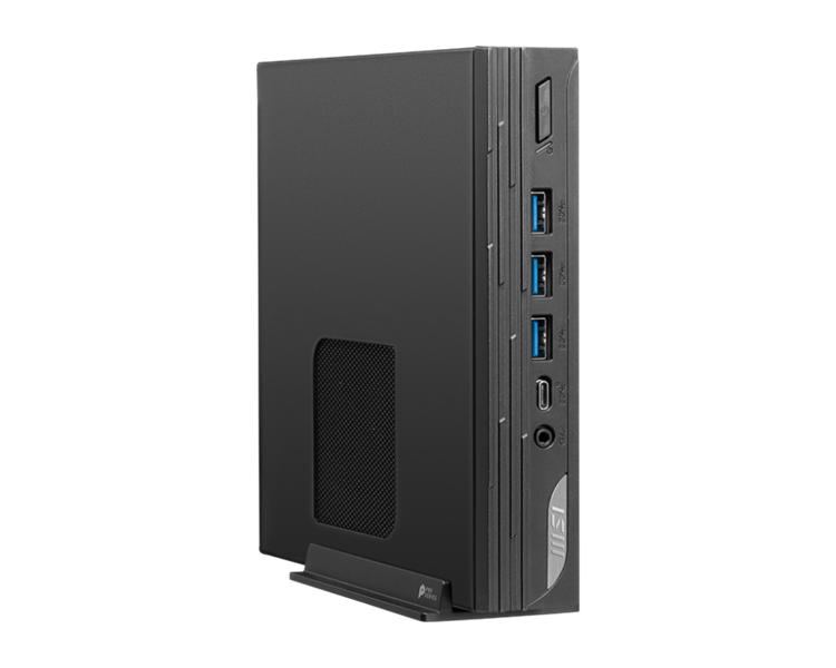 Персональный компьютер MSI Pro DP10 12M Mini Core i3-1215U (1.2GHz), NoMemory, noHDD, noSSD, Intel UHD Graphics 730, noDVD, WiFi, BT, 120W, VESA, VGA, noOS, 1y war-ty (незначительное повреждение коробки) — изображение 2