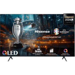Телевизор ЖК 85'' Hisense/ 85", QLED, Local Dimming, Ultra HD, Smart TV (ОС VIDAA U7.6), Wi-Fi, DVB-T2/T/C/S2/S, 144Hz Game Mode PRO, FreeSync Premium, HDR10+, 2.1ch 2х15W+20W, CI+(1.4), 4хHDMI, 2хUSB, Dark grey фото Купить Телевизор ЖК 85'' Hisense/ 85", QLED, Local Dimming, Ultra HD, Smart TV (ОС VIDAA U7.6), Wi-Fi, DVB-T2/T/C/S2/S, 144Hz Game Mode PRO, FreeSync Premium, HDR10+, 2.1ch 2х15W+20W, CI+(1.4), 4хHDMI, 2хUSB, Dark grey - 4D-14192616 из реестра по лучшей цене