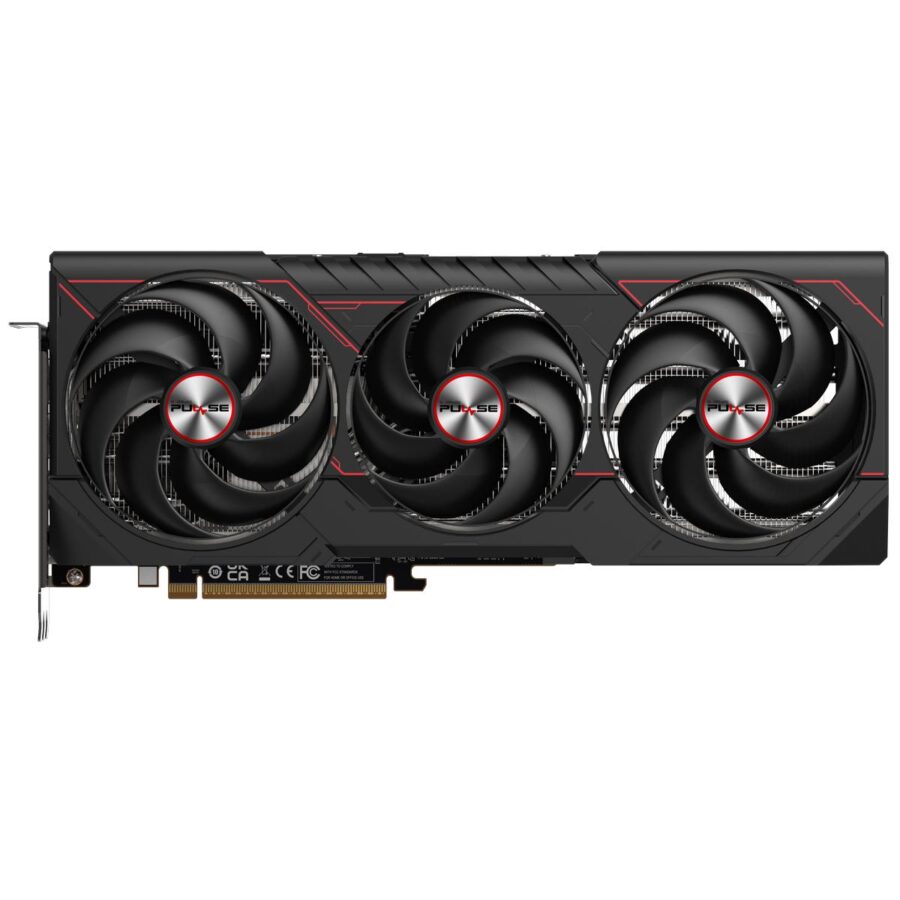 Видеокарта Sapphire RX9070XT PULSE 16GB GDDR6 256bit 2xDP 2xHDMI 3FAN RTL — изображение 3