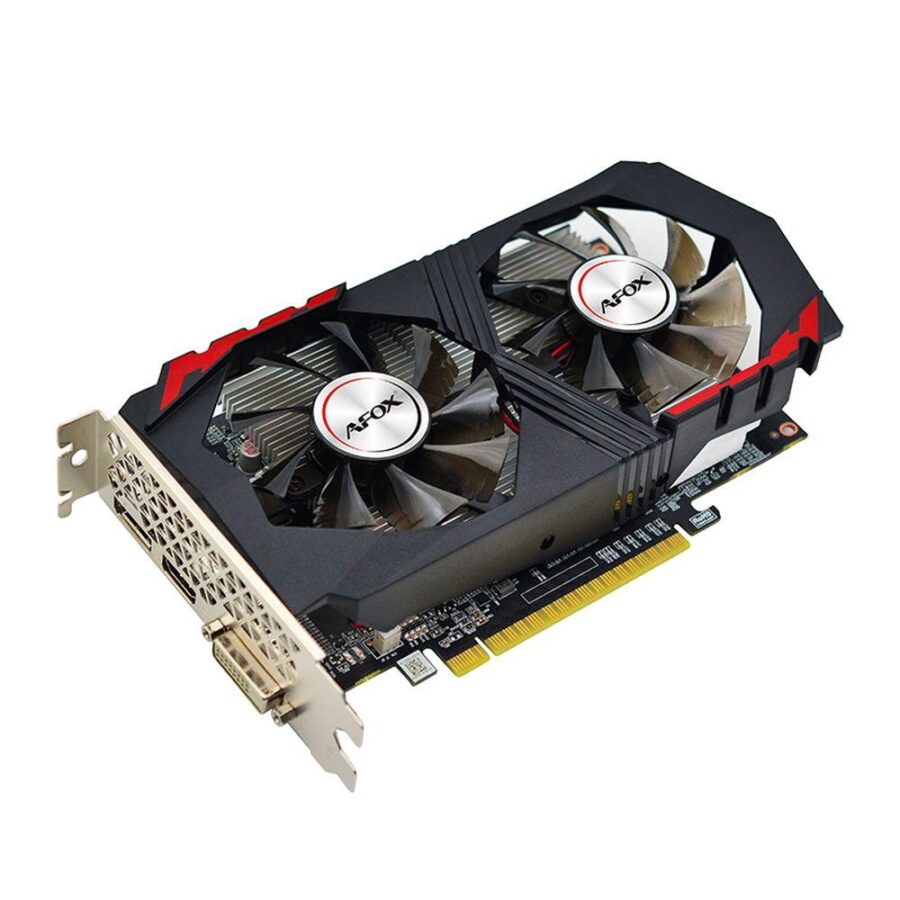 Видеокарта Afox GTX1050Ti GAMING 4GB GDDR5 128bit DVI DP HDMI 2FAN RTL — изображение 4