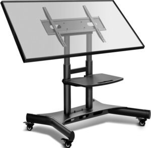 Купить Стойка для телевизора Onkron TS1380 черный 50"-83" макс.70кг напольный мобильный - 4D-13416632 из реестра по лучшей цене
