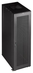Купить Шкаф коммутационный Lanmaster (TWT-CBB-27U-6X8-P1) напольный 27U 600x800мм пер.дв.перфор. задн.дв.перфор.2-хст. 2 бок.пан. 800кг черный IP20 сталь - 4D-12185208 из реестра по лучшей цене