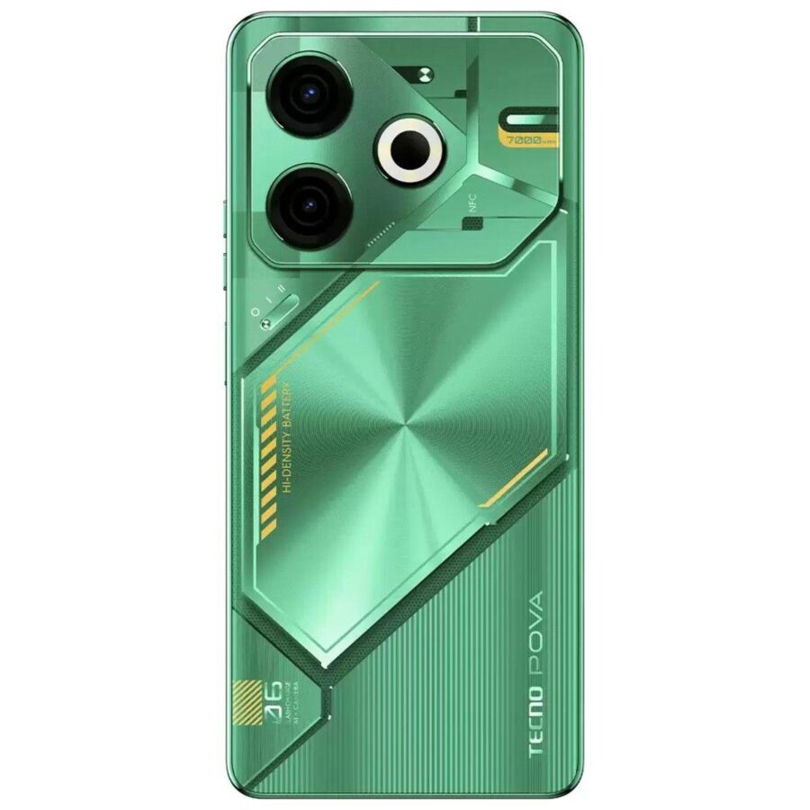 Смартфон Tecno Pova 6 Neo 8+128Gb зеленый — изображение 3