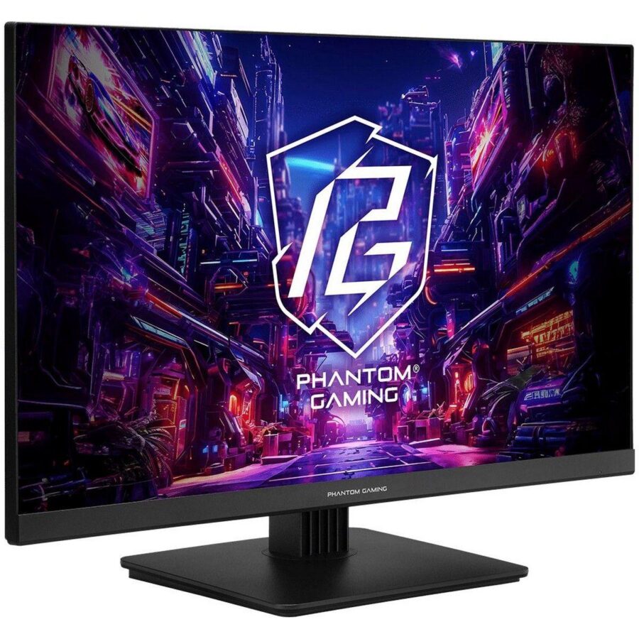 Монитор 27" ASRock Phantom Gaming PG27FFT1B Black (IPS, 1920x1080, HDMI+HDMI+DP, 1 ms, 178°/178°, 450 cd/m, 1100:1, 180Hz, HDR400, MM) — изображение 2