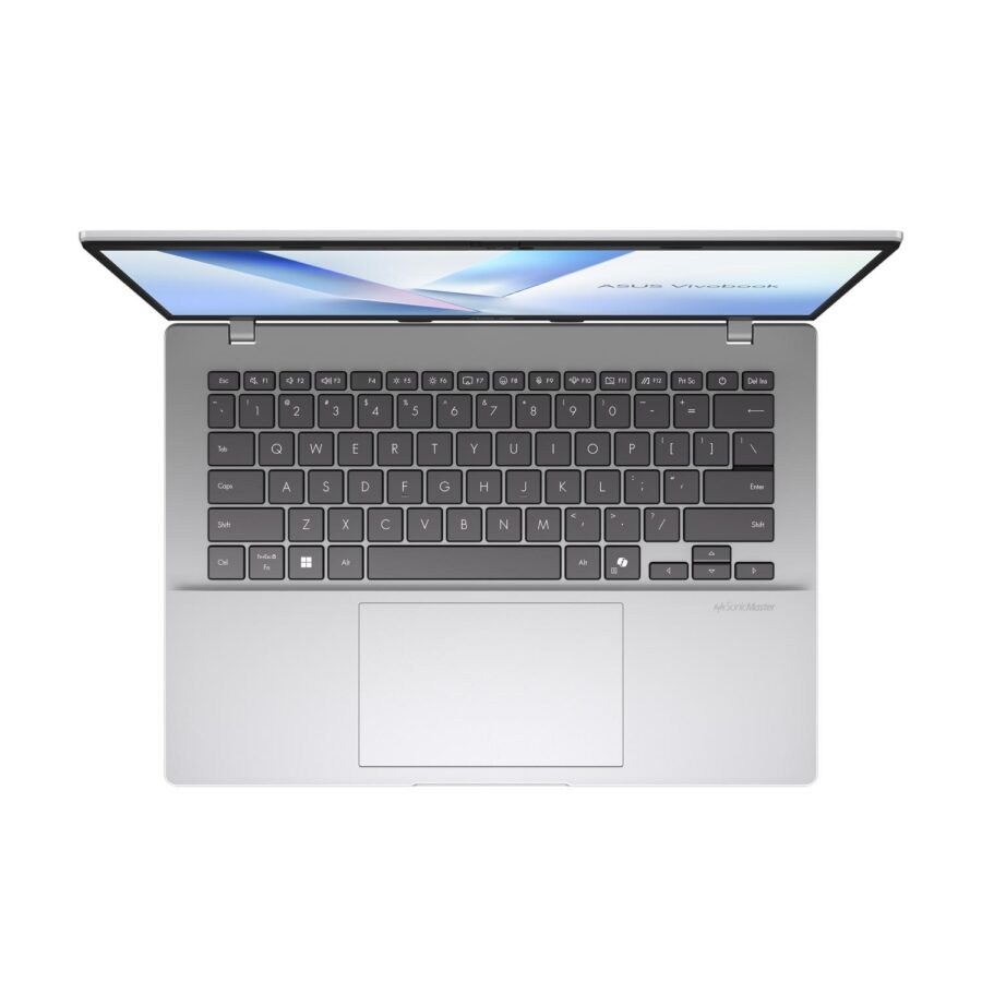 Ноутбук/ ASUS M1407KA-LY028 14"(1920x1200 (матовый) IPS)/AMD Ryzen AI 5 340(2Ghz)/16384Mb/512PCISSDGb/noDVD/Int:AMD Radeon/Cam/BT/WiFi/42WHr/war 1y/1.46kg/Cool Silver/DOS — изображение 4