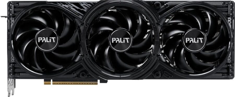 Видеокарта Palit PCI-E PA-RTX5080 GAMINGPRO NVIDIA GeForce RTX 5080 16Gb 256bit GDDR7 2295/30000 HDMIx1 DPx3 HDCP Ret