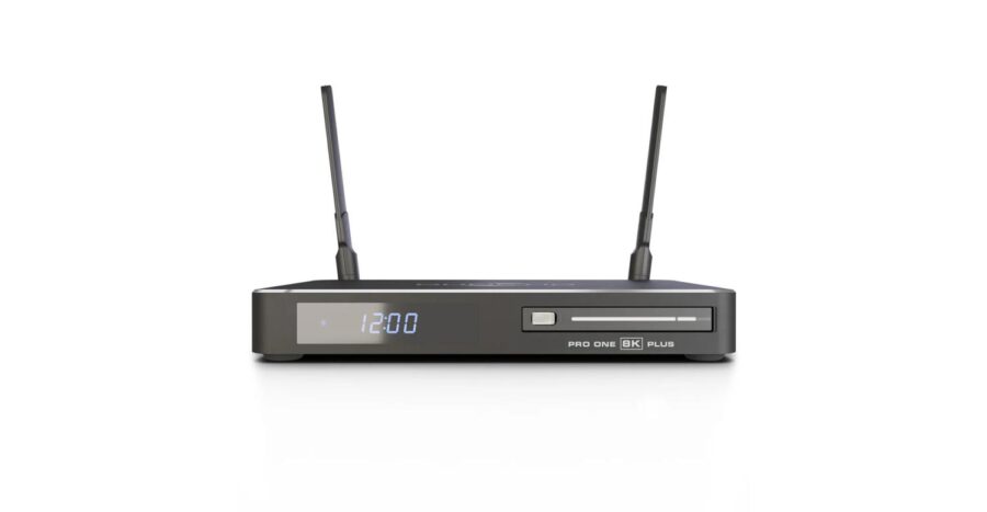 Медиаплеер/ Mediaplayer Dune HD Pro One 8K Plus: 8K/60 Hz/Dolby Vision/HDR10+/HDR, CPU Amlogic S9284-K/J, RAM 8 Gb, Flash 64 Gb, 2xUSB3.0,  1xUSB2.0, 1хUSB3.0 Slave, HDD SATA 2.5", LAN 1000Mb/s, WiFi 802.11ax, BT 5.2, HDMI 2.1a, S/PDIF, Audio Out miniJack