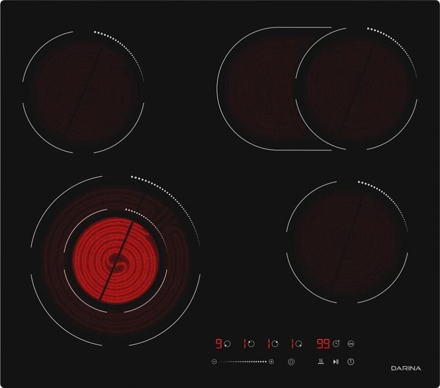 Варочная поверхность Darina 6P E 328 B черный — изображение 4