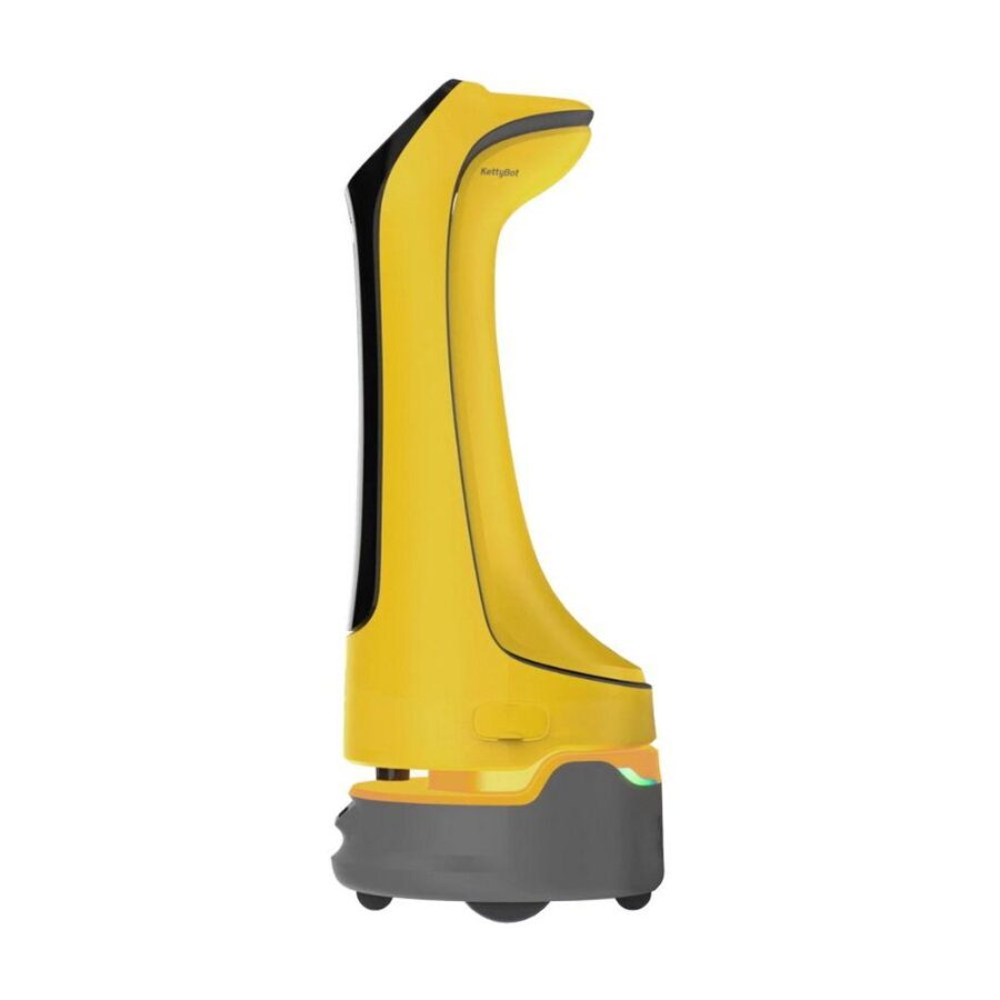 Сервисный робот-доставщик PuduRobotics модели KettyBot (цвет: черно-желтый) — изображение 3