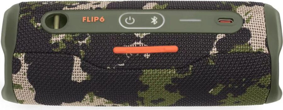 Колонка порт. JBL Flip 6 камуфляж 30W 1.0 BT 10м 4800mAh (JBLFLIP6SQUAD) — изображение 3