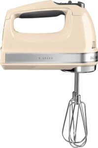 Купить Ручной Миксер KitchenAid, 9 скоростей, кремовый - 4D-13457451 из реестра по лучшей цене