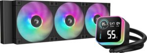 Купить Система водяного охлаждения Deepcool LQ360 ARGB Soc-AM5/AM4/1200/1700/1851 черный 4-pin 38.71dB Al LCD 350W 1840gr Ret (R-LQ360-BKLSMW-G-1) - 4D-15549079 из реестра по лучшей цене