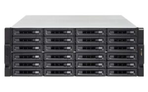 Купить Сетевой накопитель QNAP TVS-2472XU-RP-i5-8G 24 отсека 3,5"/2,5", стоечное исполнение, 2 блока питания. i5-8500 3,0 ГГц, 8 ГБ DDR4 - X-721529 из реестра по лучшей цене