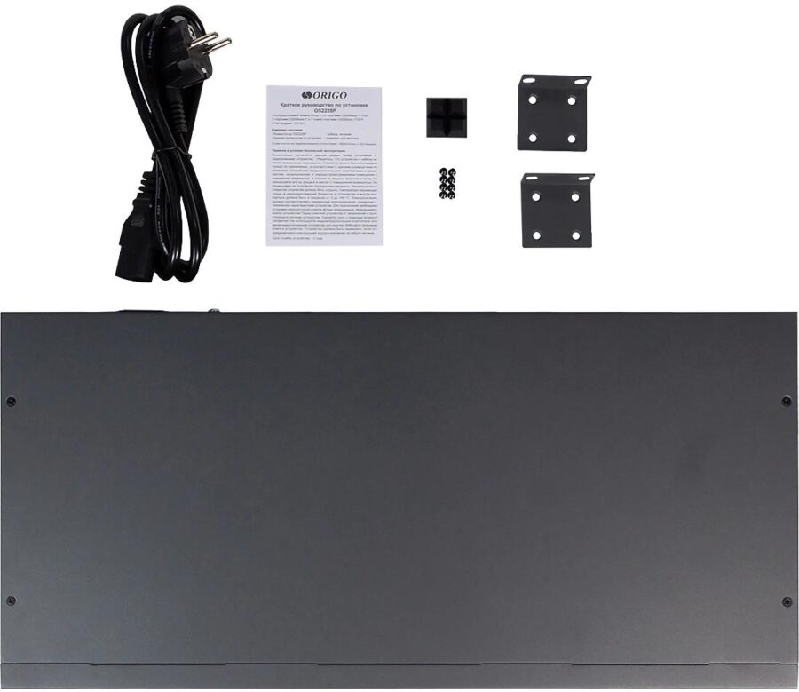 Коммутатор Origo OS2228P/370W OS2228P/370W/A1A 28x1Гбит/с 2xКомбо(1000BASE-T/SFP) 2SFP 24PoE+ 370W неуправляемый — изображение 4