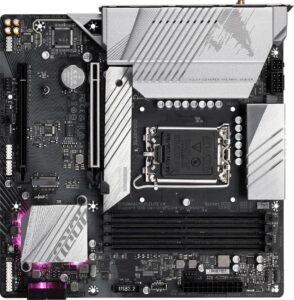 Купить Материнская плата Gigabyte B760M AORUS ELITE AX Soc-1700 Intel B760 4xDDR5 mATX AC`97 8ch(7.1) 2.5Gg RAID+HDMI+DP - 4D-13036175 из реестра по лучшей цене