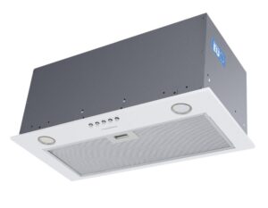 Купить Вытяжка/ Кухонная вытяжка MAUNFELD Crosby Power 50 белый, полновстраиваемая, 1050 м3/ч, 3 скорости, механическое управление, уровень шума 51.8 дБ, цвет белый - 4D-13351976 из реестра по лучшей цене