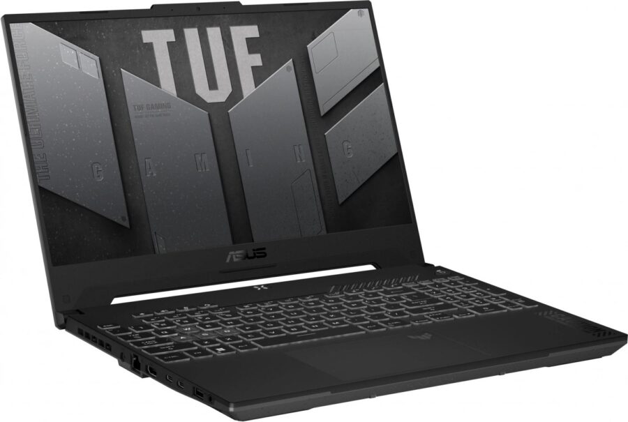 Ноутбук Asus TUF Gaming A15 FA507NVR-LP040 Ryzen 7 7435HS 16Gb SSD512Gb NVIDIA GeForce RTX4060 8Gb 15.6" IPS FHD (1920x1080) без ОС grey WiFi BT Cam (90NR0JK5-M00230) — изображение 3