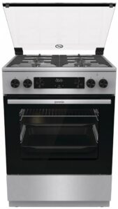 Купить Плита Комбинированная Gorenje GKS6C72XF нержавеющая сталь (стеклянная крышка) реш.чугун - 4D-15544248 из реестра по лучшей цене