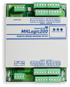 Купить Контроллер программируемый логический MKLogic200®. Модуль ввода-вывода MK242 - GN-2449560 из реестра по лучшей цене