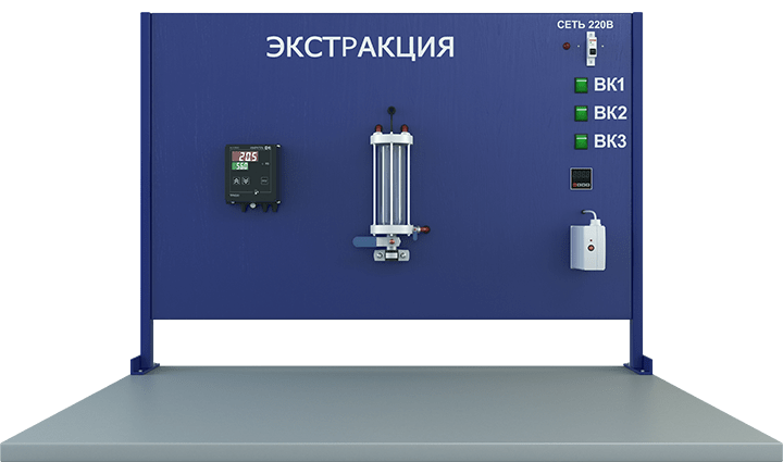 Лабораторная установка по изучению процесса экстрагирования (ПАХП-ИПЭ)