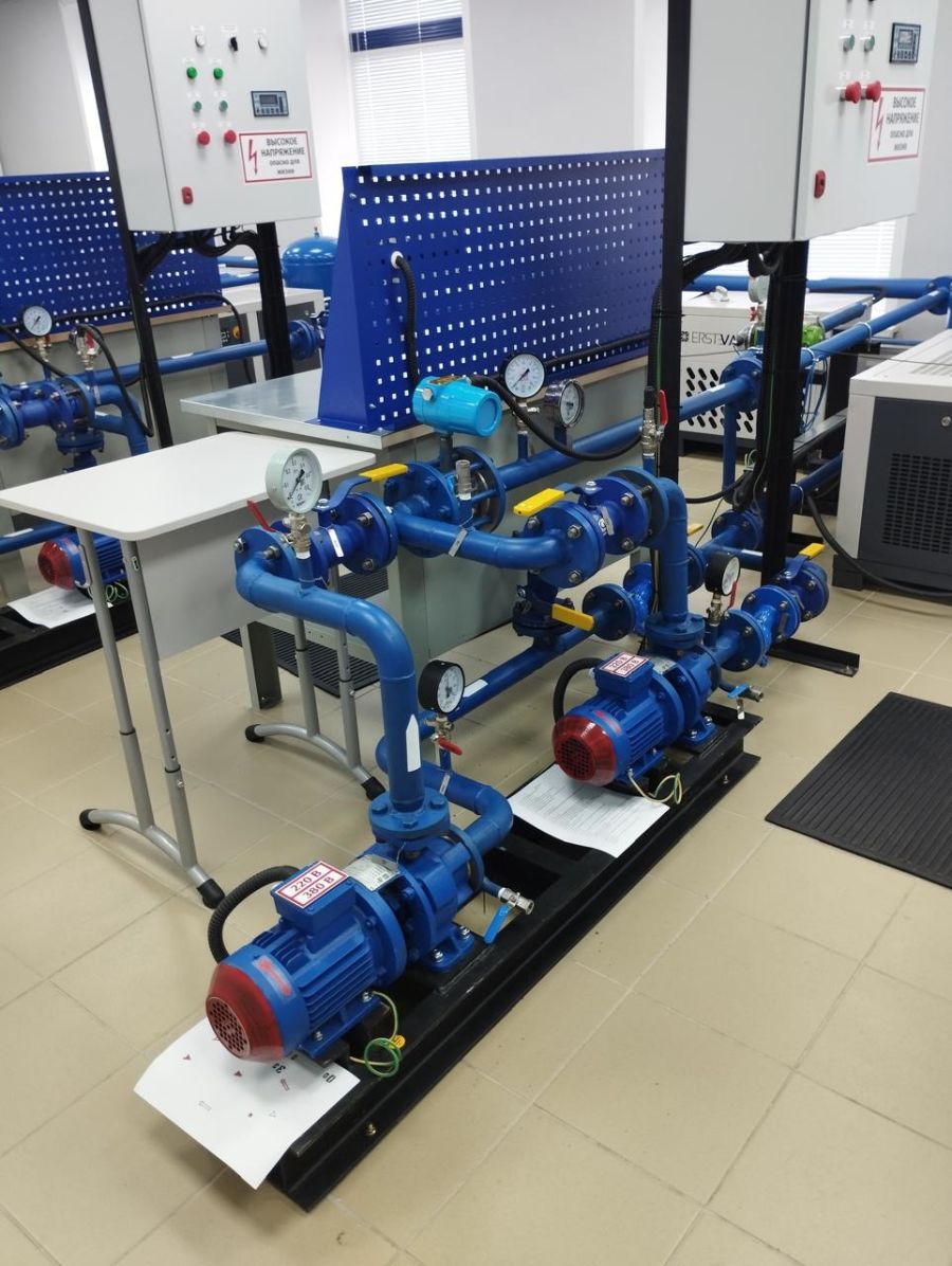 Комплект учебного оборудования «Эксплуатация и обслуживание технологических насосов"