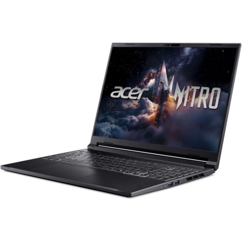 Ноутбук Acer Nitro V 16S ANV16S-71-58YF Intel Core 5 210H/16Gb/SSD1Tb/RTX5060 8Gb (85W)/16"/IPS/WQXGA/2560x1600/180Hz/NoOS/Black/2.1kg (NH.U28CD.001) — изображение 3